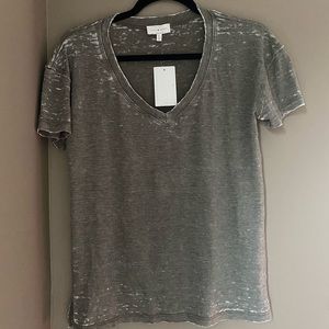 Dark green lucky brand t-shirt